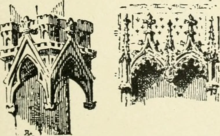 An illustration from Period decoration, 1901, leaf 112