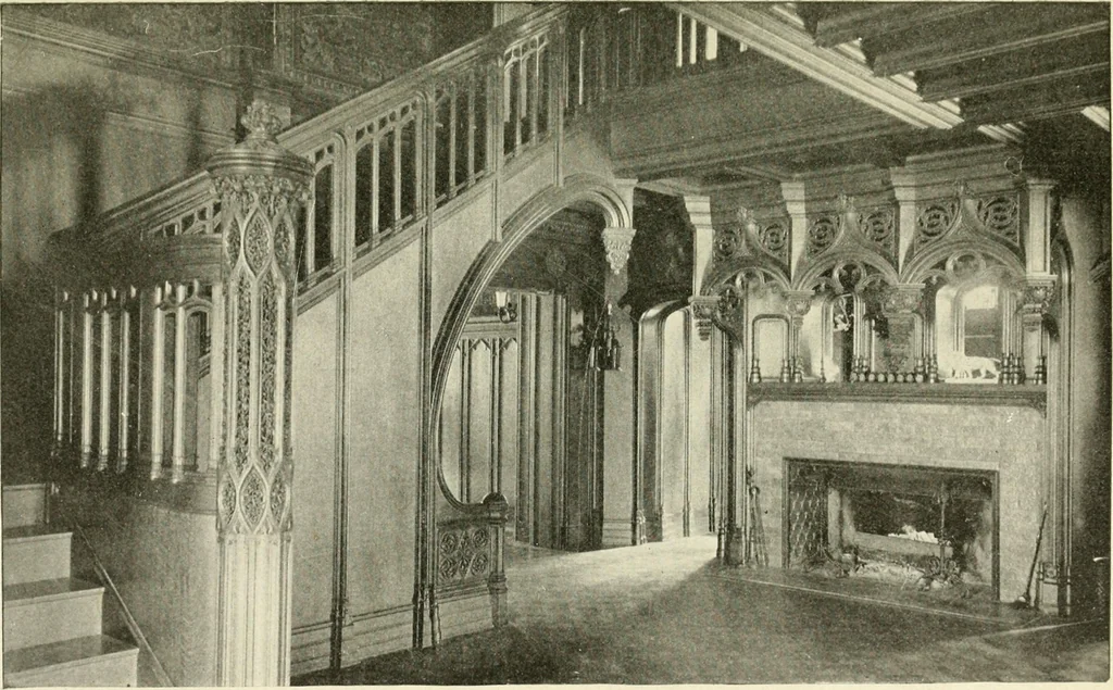 An illustration from Period decoration, 1901, leaf 114