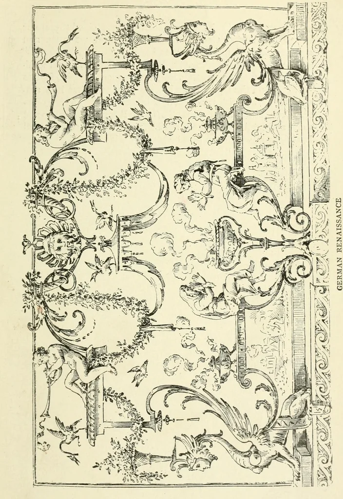 An illustration from Period decoration, 1901, leaf 122