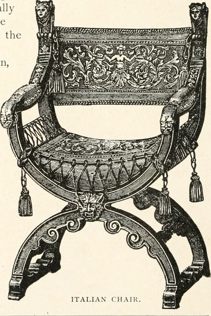 An illustration from Period decoration, 1901, leaf 123