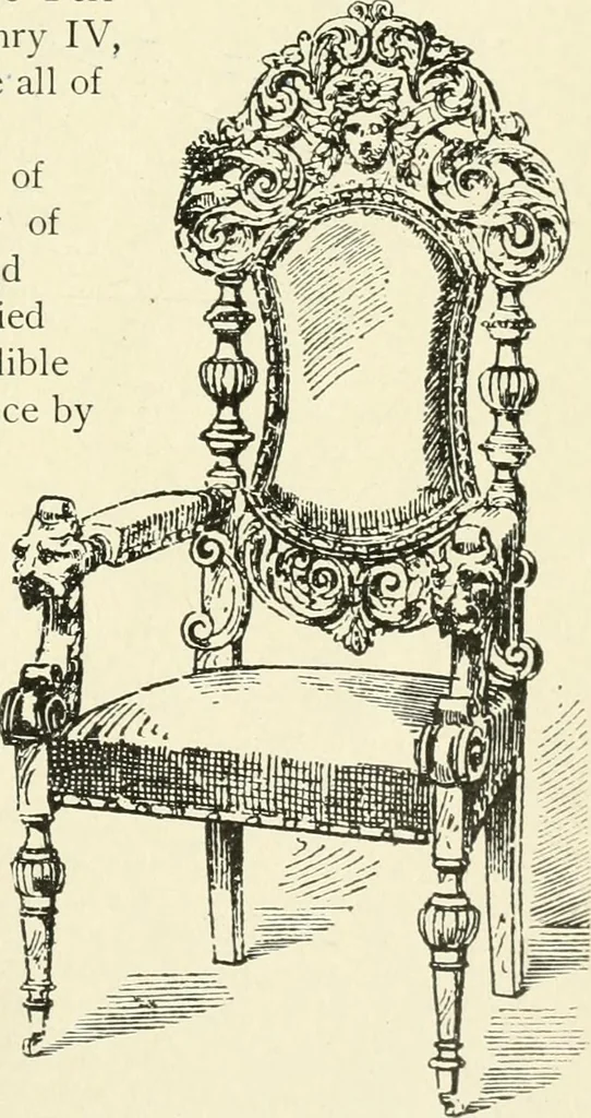 An illustration from Period decoration, 1901, leaf 126