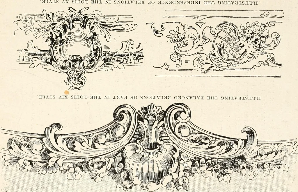 An illustration from Period decoration, 1901, leaf 133