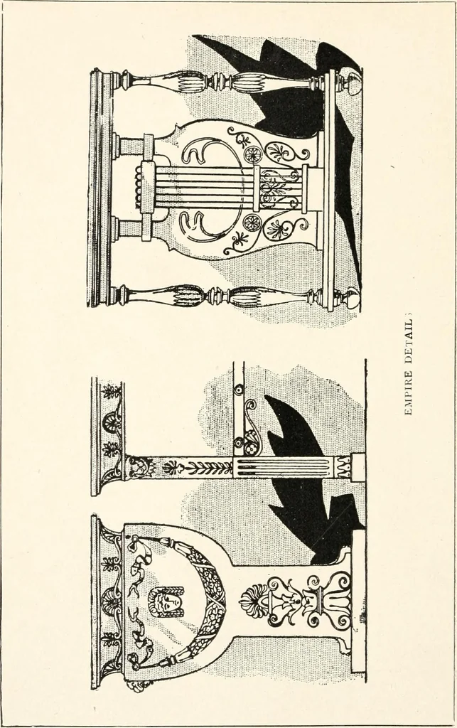 An illustration from Period decoration, 1901, leaf 157