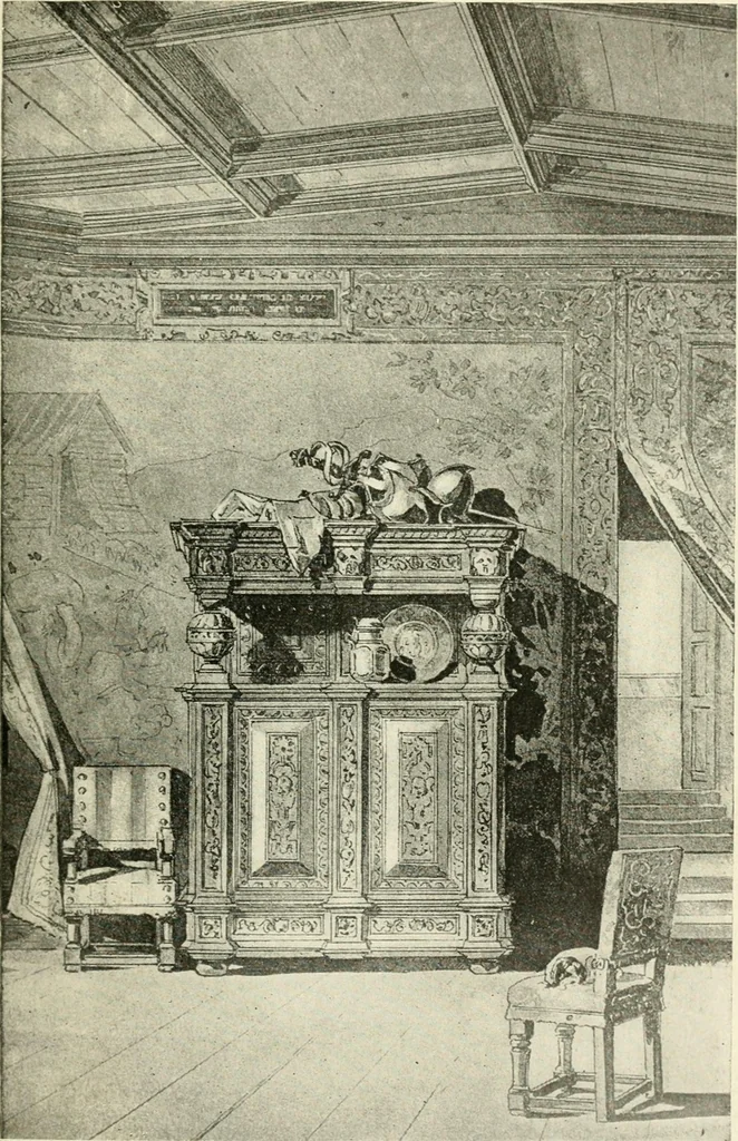 An illustration from Period decoration, 1901, leaf 162