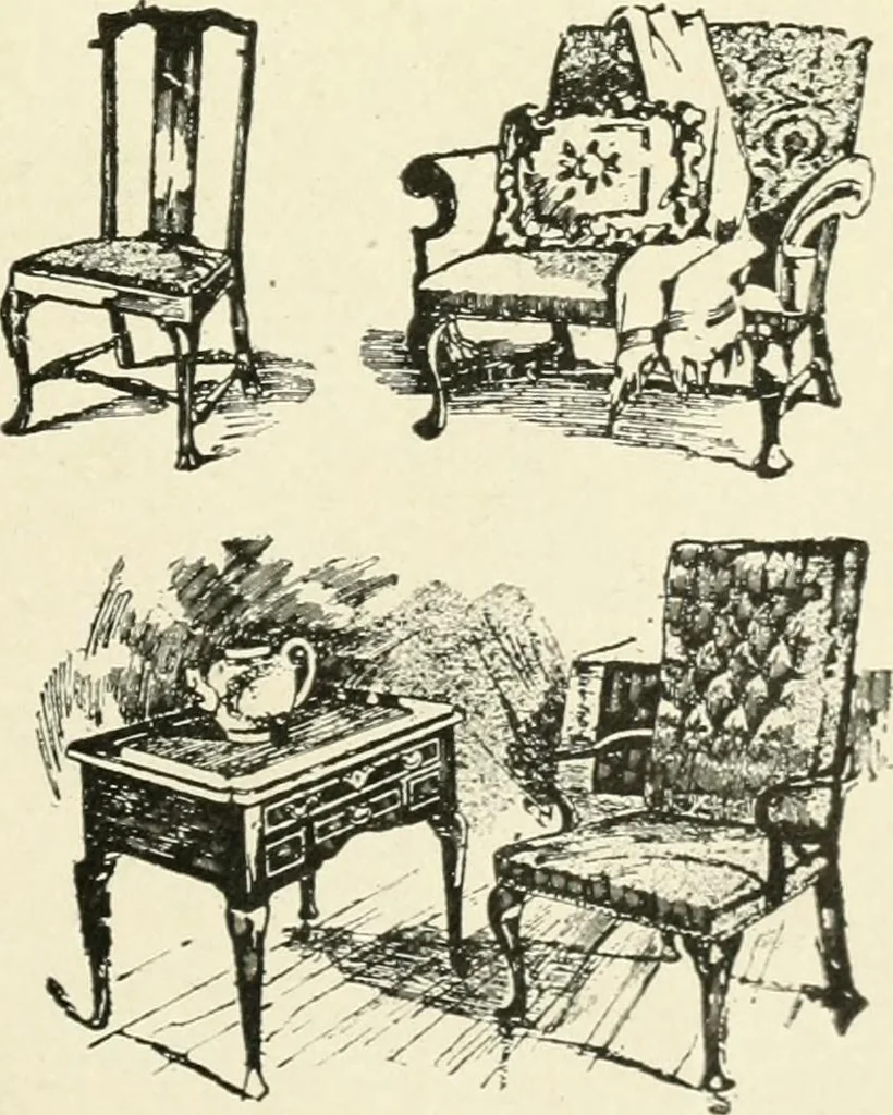 An illustration from Period decoration, 1901, leaf 168