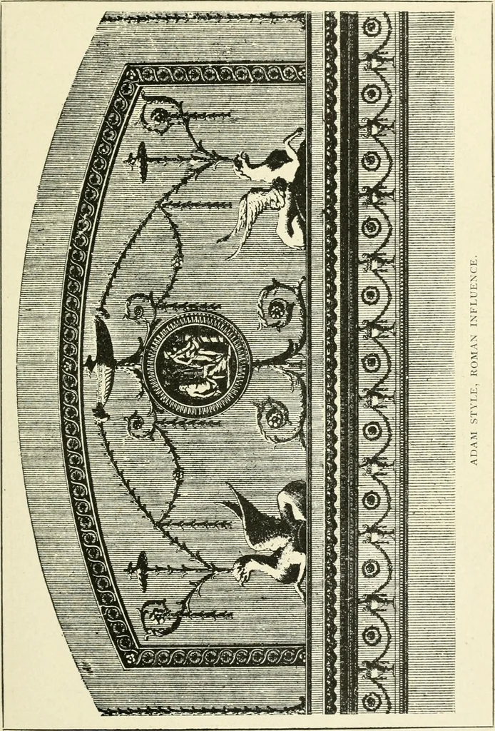 An illustration from Period decoration, 1901, leaf 176