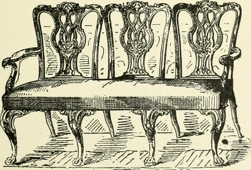 An illustration from Period decoration, 1901, leaf 184