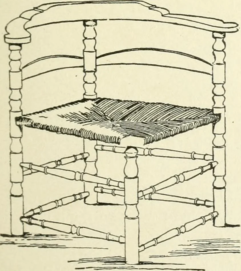 An illustration from Period decoration, 1901, leaf 196