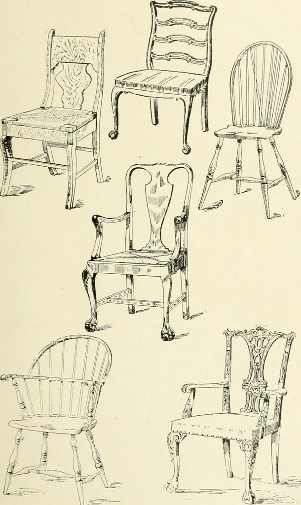 An illustration from Period decoration, 1901, leaf 198