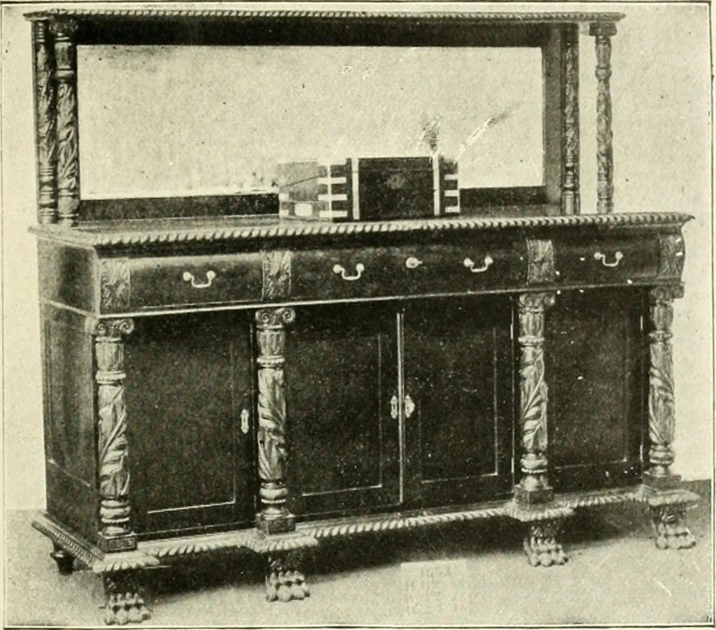 An illustration from Period decoration, 1901, leaf 200