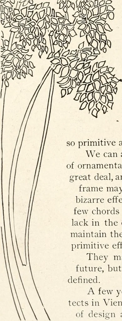 An illustration from Period decoration, 1901, leaf 209