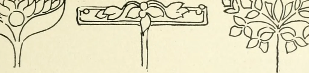 An illustration from Period decoration, 1901, leaf 214