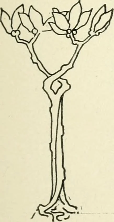 An illustration from Period decoration, 1901, leaf 214
