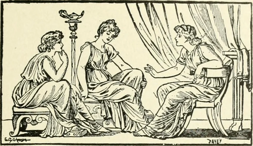 An illustration from Period decoration, 1901, leaf 218