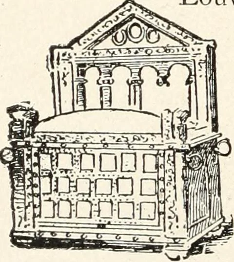 An illustration from Period decoration, 1901, leaf 221