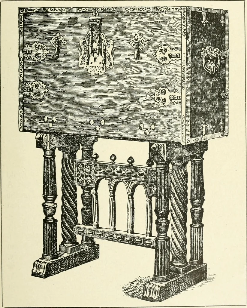 An illustration from Period decoration, 1901, leaf 222