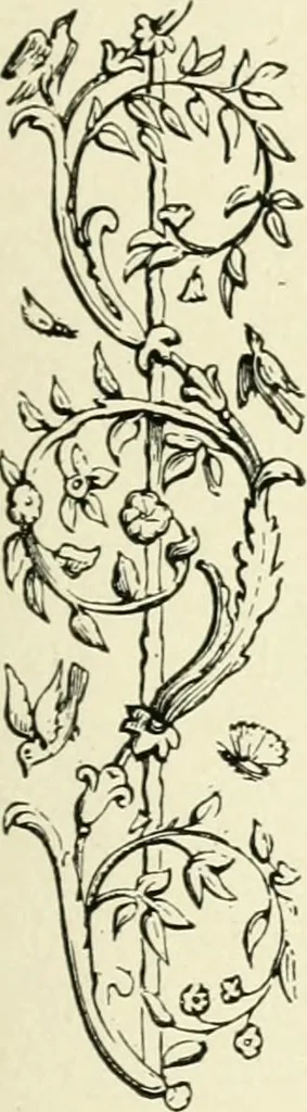 An illustration from Period decoration, 1901, leaf 224