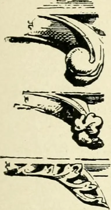An illustration from Period decoration, 1901, leaf 232