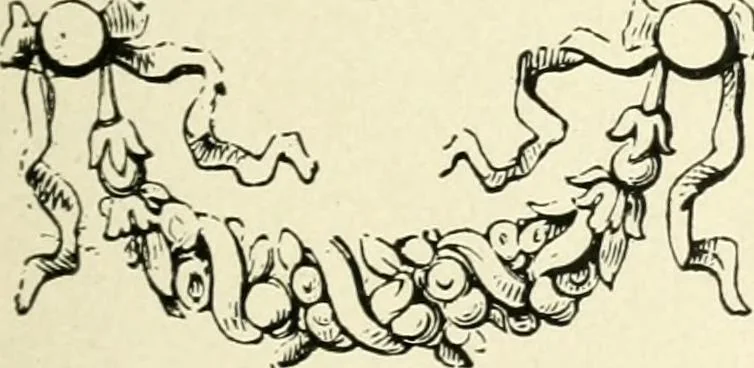 An illustration from Period decoration, 1901, leaf 232