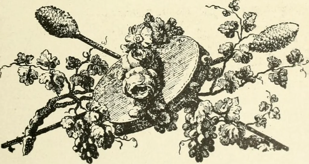 An illustration from Period decoration, 1901, leaf 244