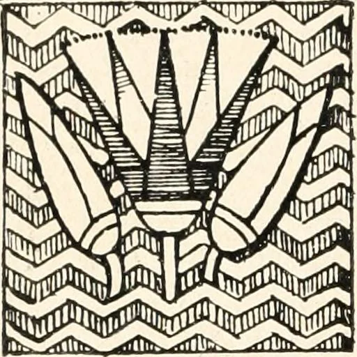 An illustration from Period decoration, 1901, leaf 25