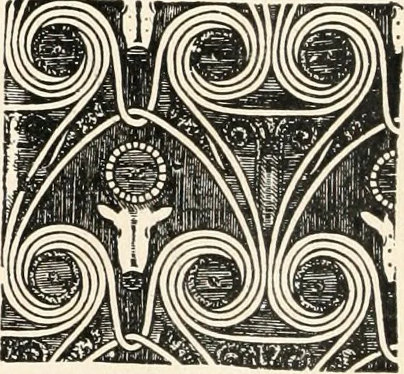 An illustration from Period decoration, 1901, leaf 25