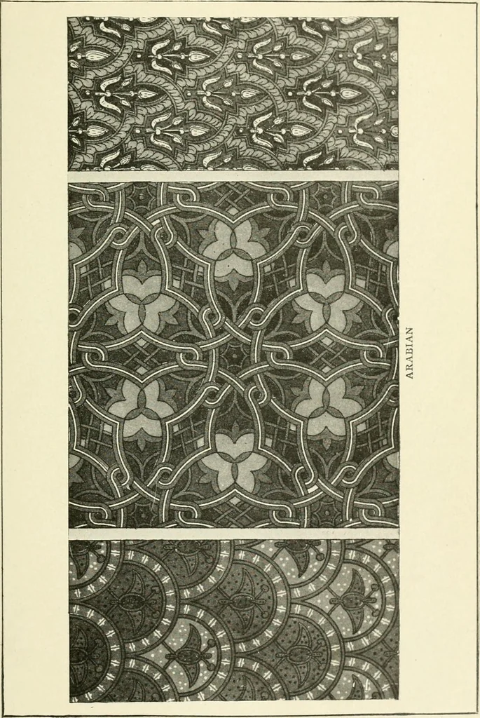 An illustration from Period decoration, 1901, leaf 58