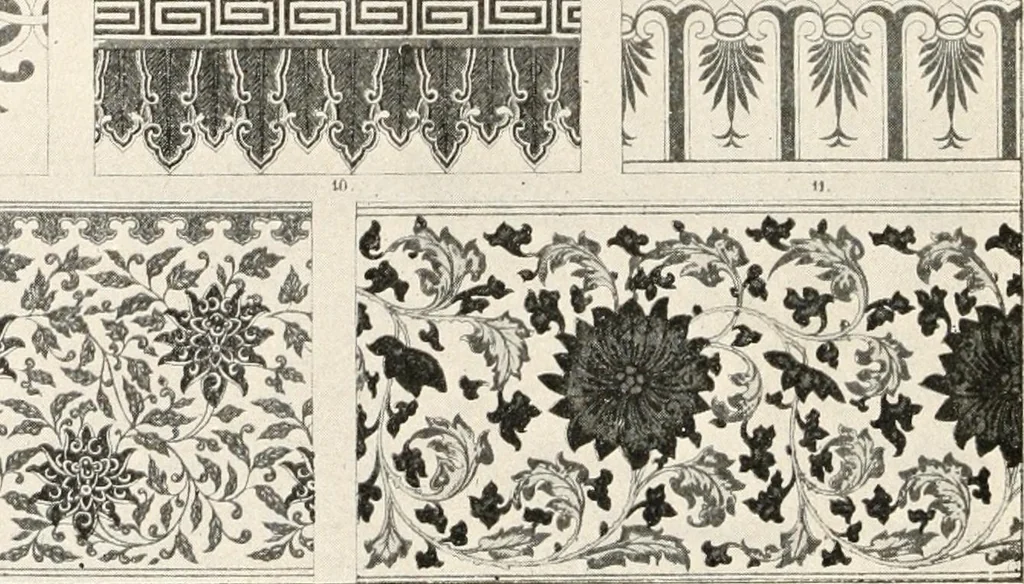 An illustration from Period decoration, 1901, leaf 65