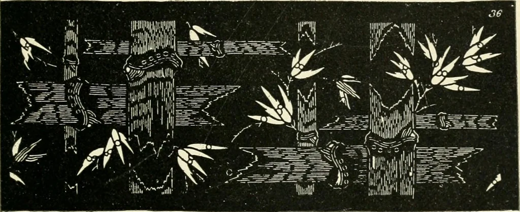 An illustration from Period decoration, 1901, leaf 76