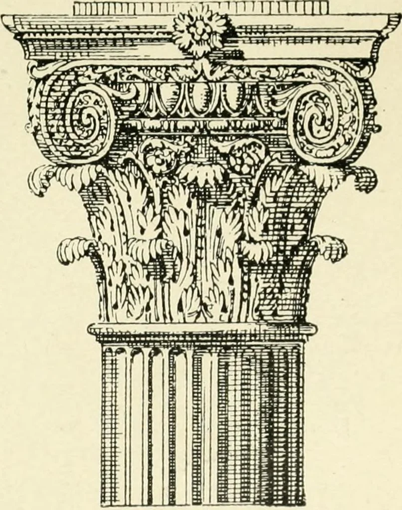 An illustration from Period decoration, 1901, leaf 82