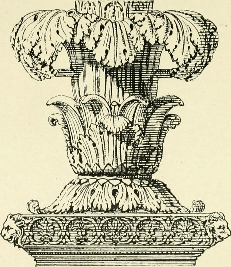 An illustration from Period decoration, 1901, leaf 82