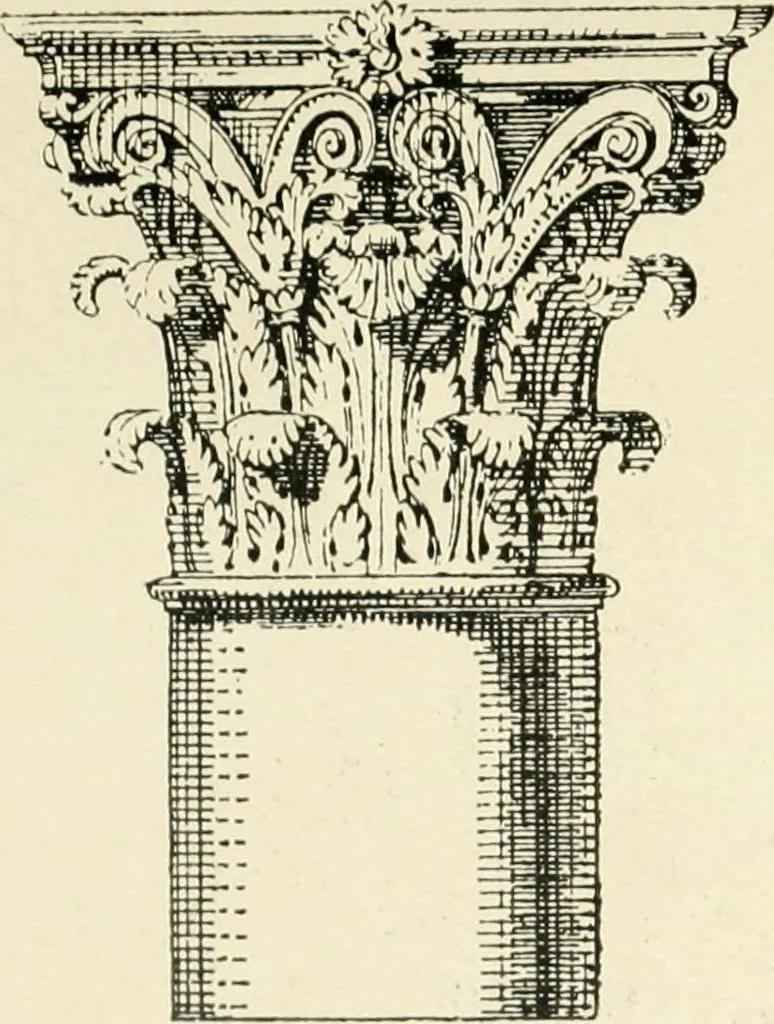 An illustration from Period decoration, 1901, leaf 82