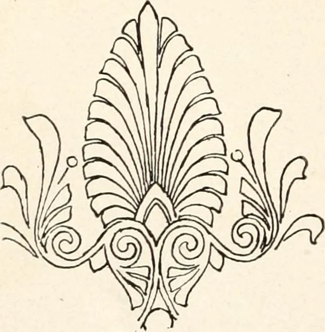 An illustration from Period decoration, 1901, leaf 83