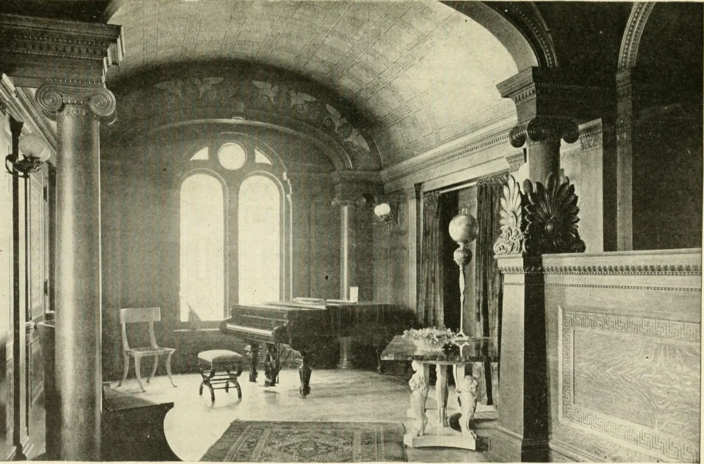 An illustration from Period decoration, 1901, leaf 86
