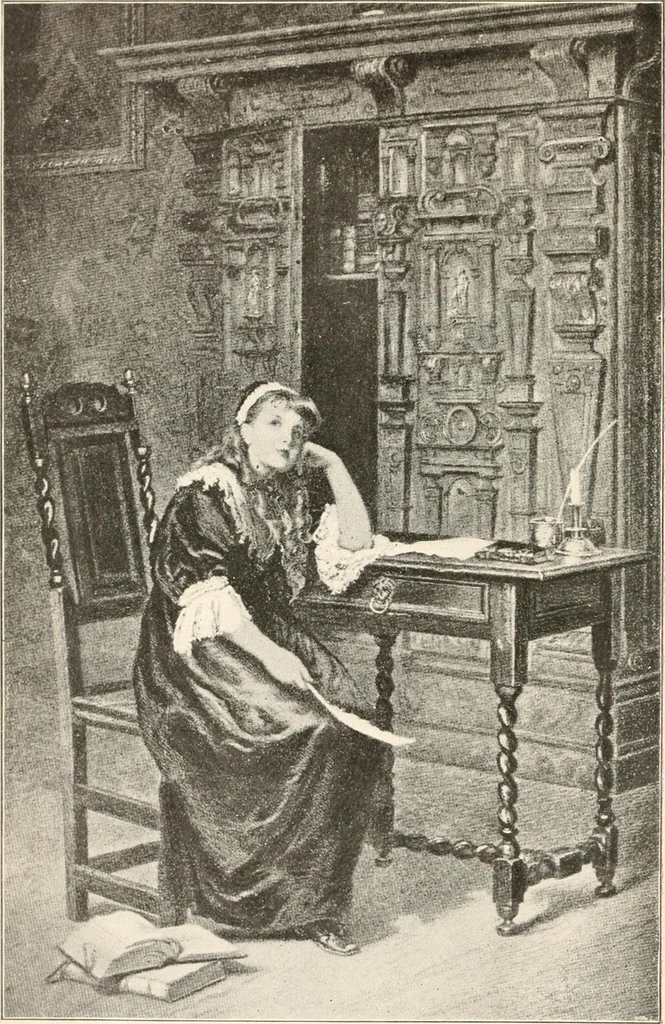 An illustration from Period decoration, 1901, leaf 9