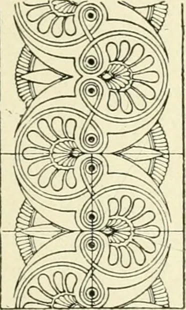 An illustration from Period decoration, 1901, leaf 90