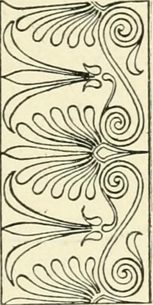 An illustration from Period decoration, 1901, leaf 90
