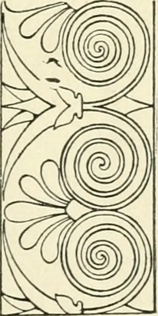 An illustration from Period decoration, 1901, leaf 90