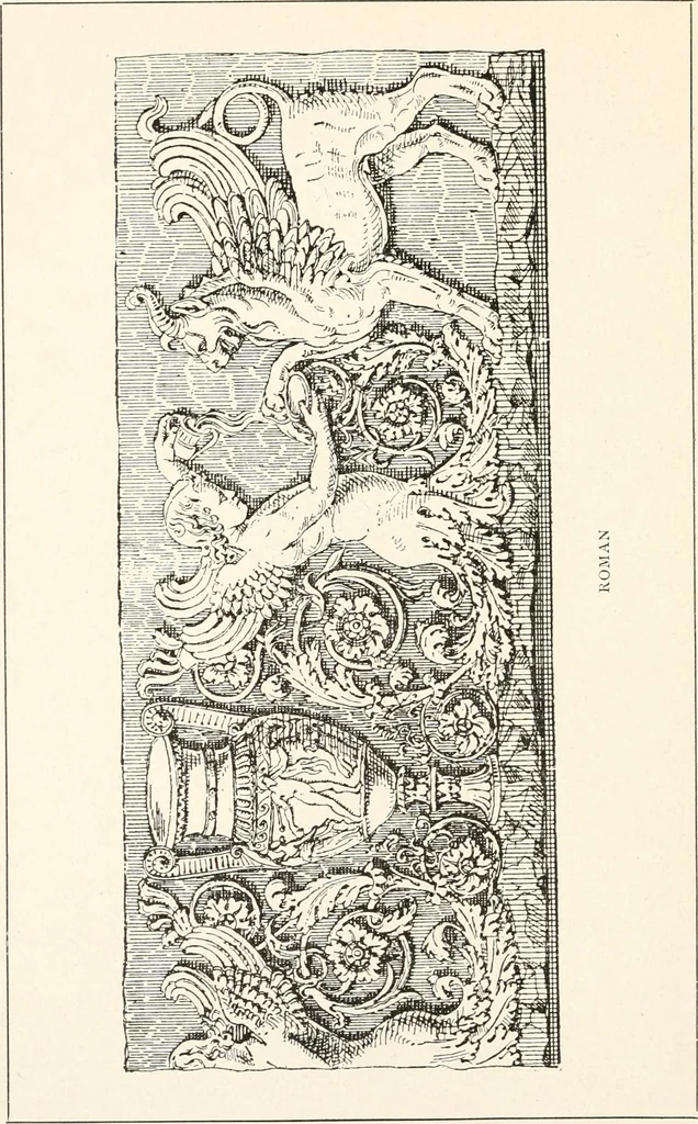 An illustration from Period decoration, 1901, leaf 99