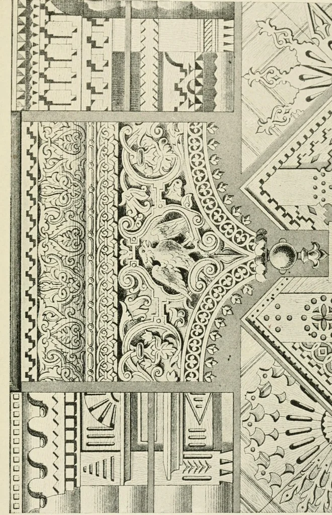 An illustration from Period decoration, 1901, leaf 102