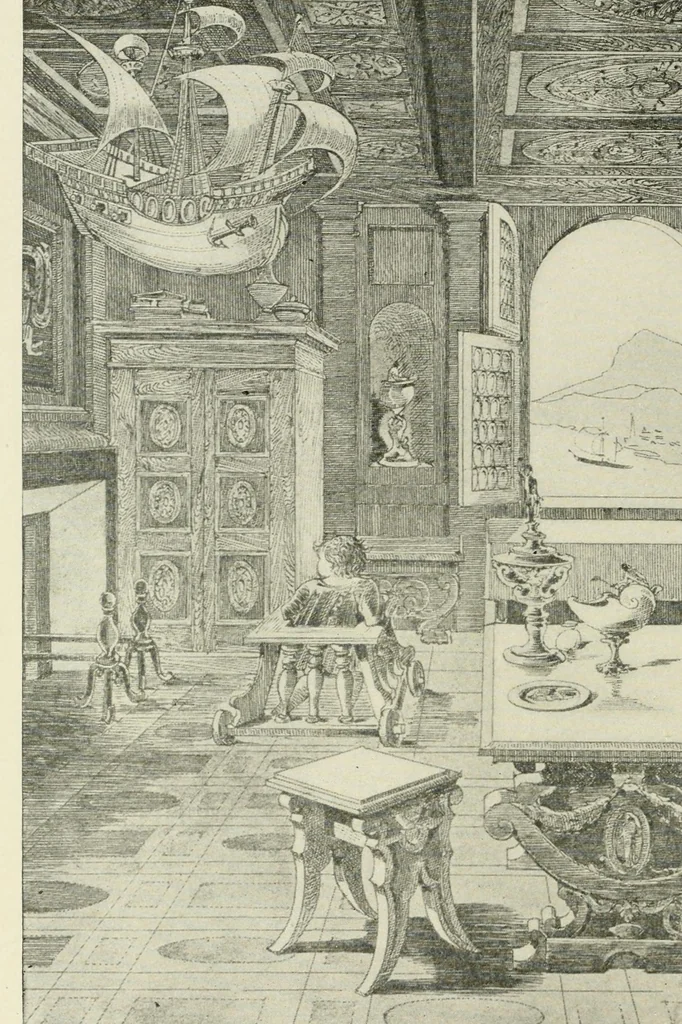 An illustration from Period decoration, 1901, leaf 107