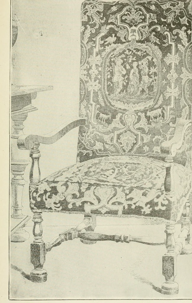 An illustration from Period decoration, 1901, leaf 110
