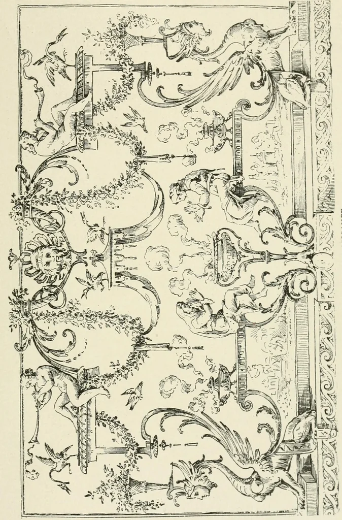 An illustration from Period decoration, 1901, leaf 122