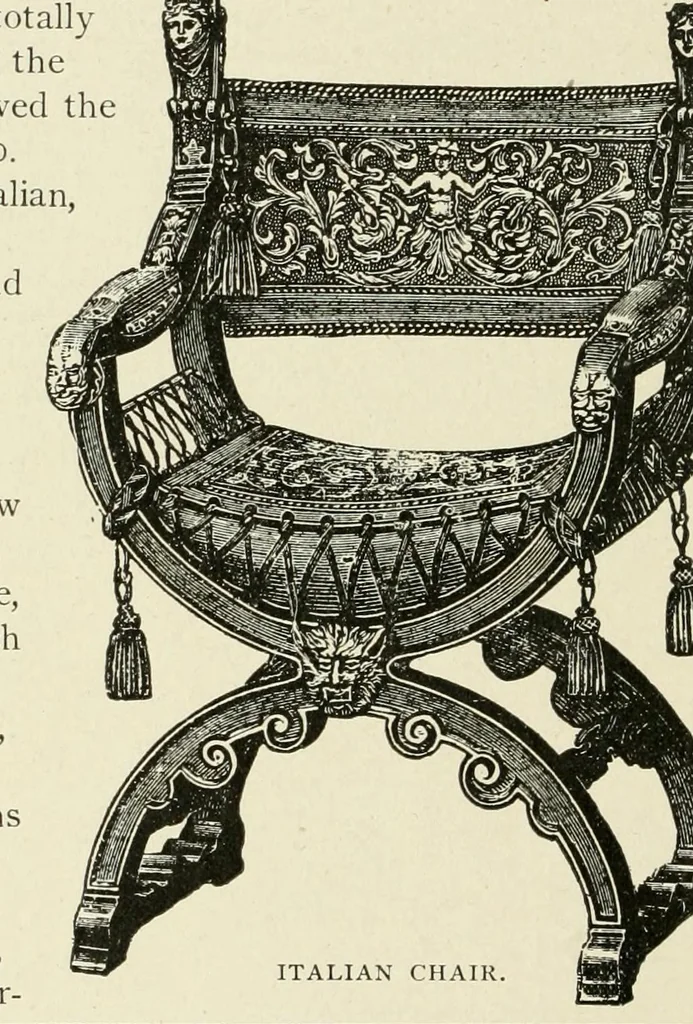 An illustration from Period decoration, 1901, leaf 123
