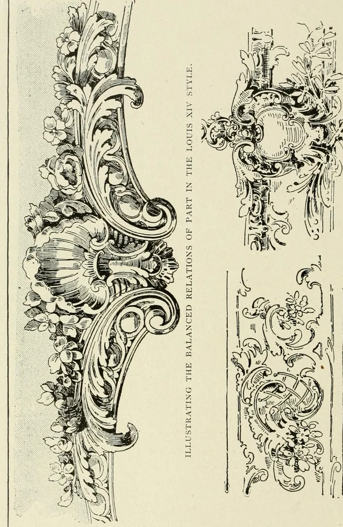 An illustration from Period decoration, 1901, leaf 133