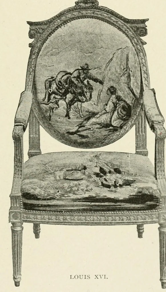 An illustration from Period decoration, 1901, leaf 140
