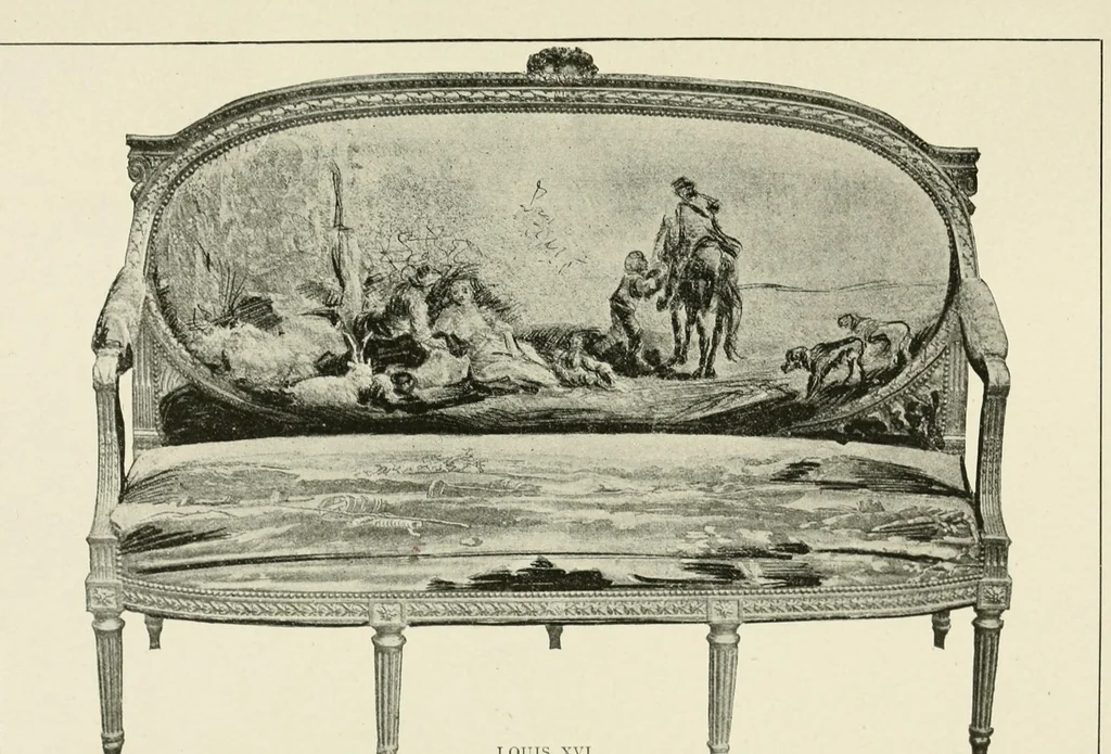 An illustration from Period decoration, 1901, leaf 142