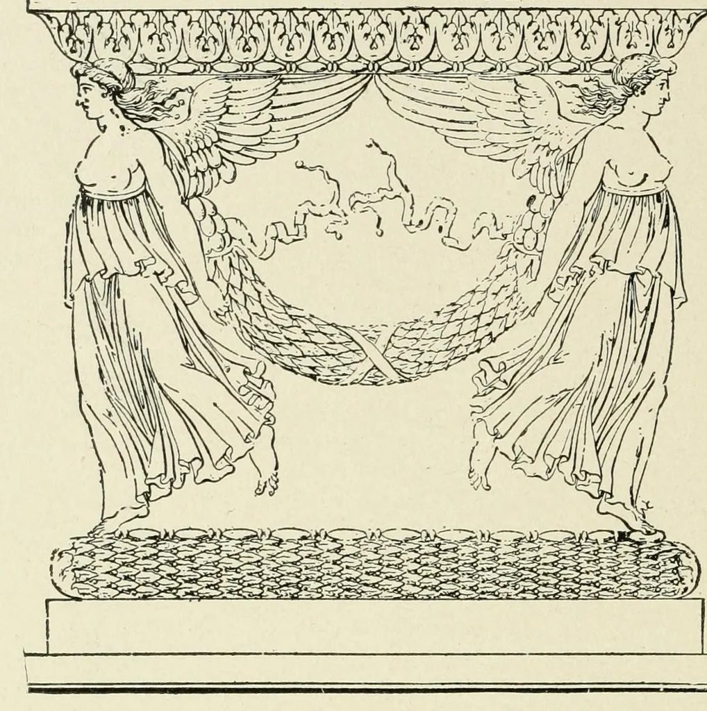An illustration from Period decoration, 1901, leaf 151