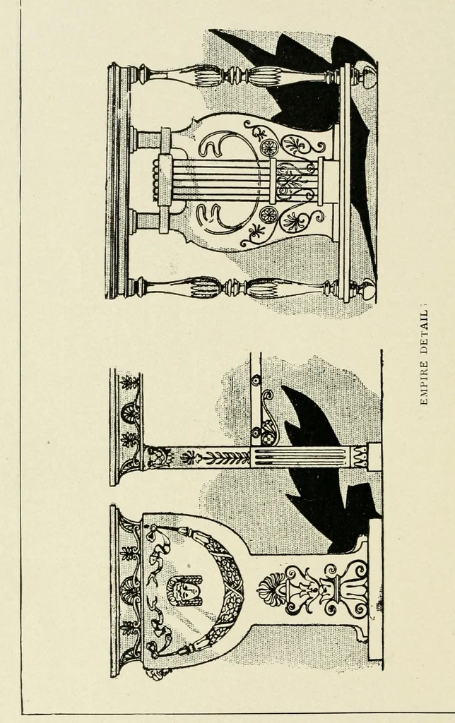 An illustration from Period decoration, 1901, leaf 157