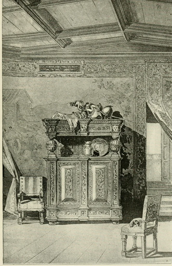 An illustration from Period decoration, 1901, leaf 162